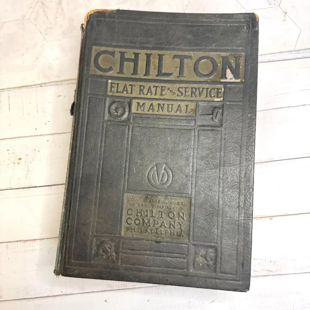 Chilton Flat Rate and Service Manual 1942 16th Edition Hardcover Book Vintage